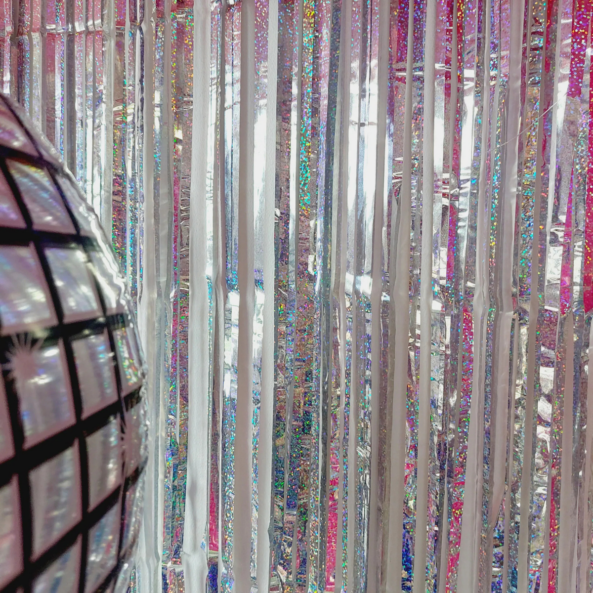 Barbie disco party pink big logo balloon garland product photo 4