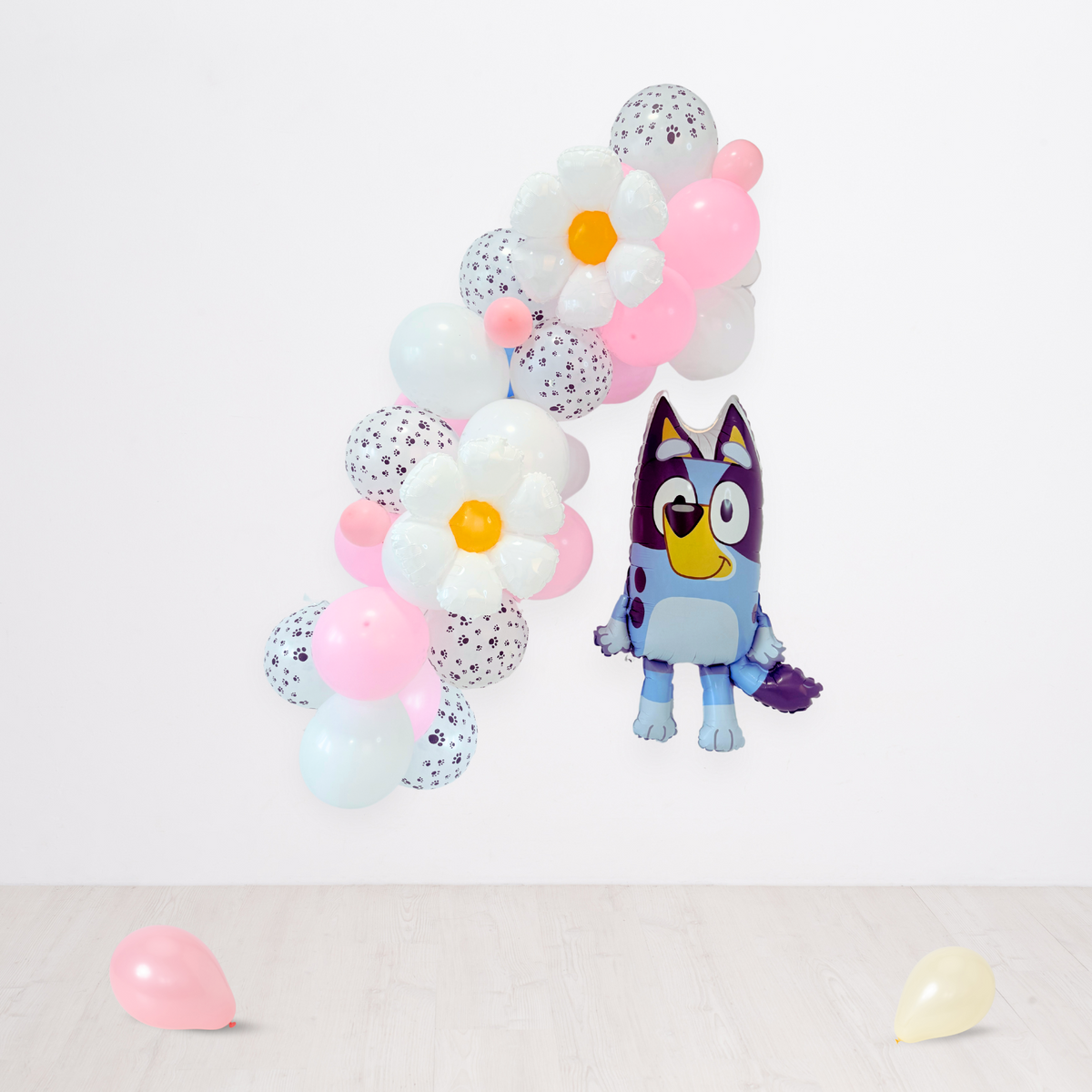 Bluey birthday balloon bouquet sculpture kids boys girls birthdays pink product photo 6