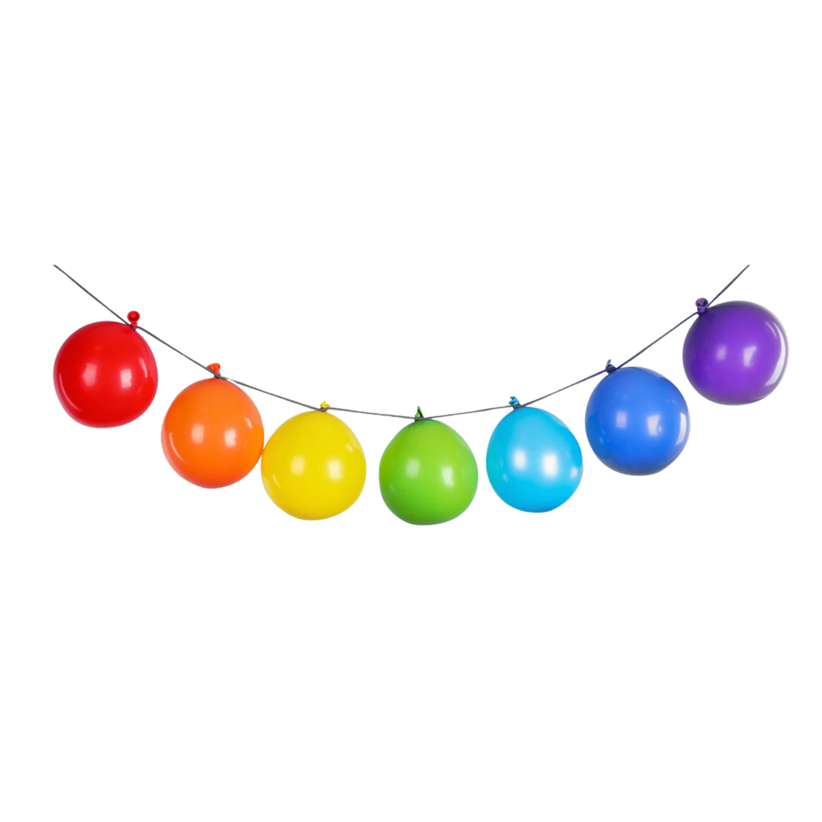 Building Blocks “HAPPY BIRTHDAY” paper and balloon Banner Garland product photo 7