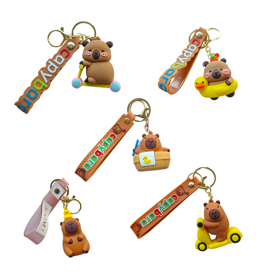 Capybara keyrings charm product photo