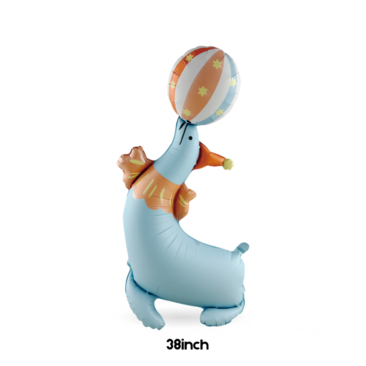 Circus elephant horse giraffe animals Cake sea lion Birthday balloons Party Decor product photo 5
