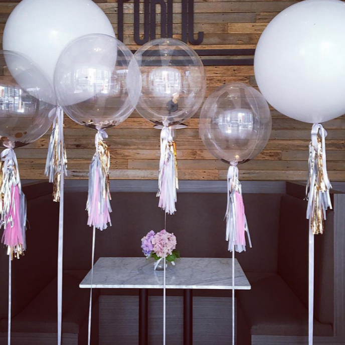 Clear transparent bubble balloons 4 sizes product photo 2