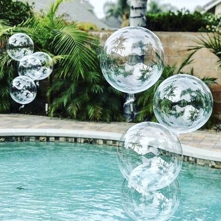 Clear transparent bubble balloons 4 sizes product photo 3