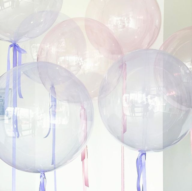 Clear transparent bubble balloons 4 sizes product photo 4