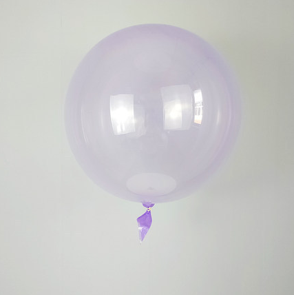 Clear transparent bubble balloons 4 sizes product photo 7