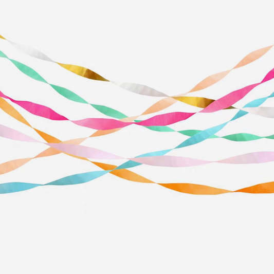 Crepe Paper Streamer Rolls kit product photo