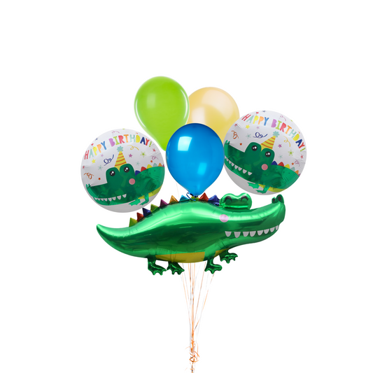 Crocodile and star balloon bundle product photo