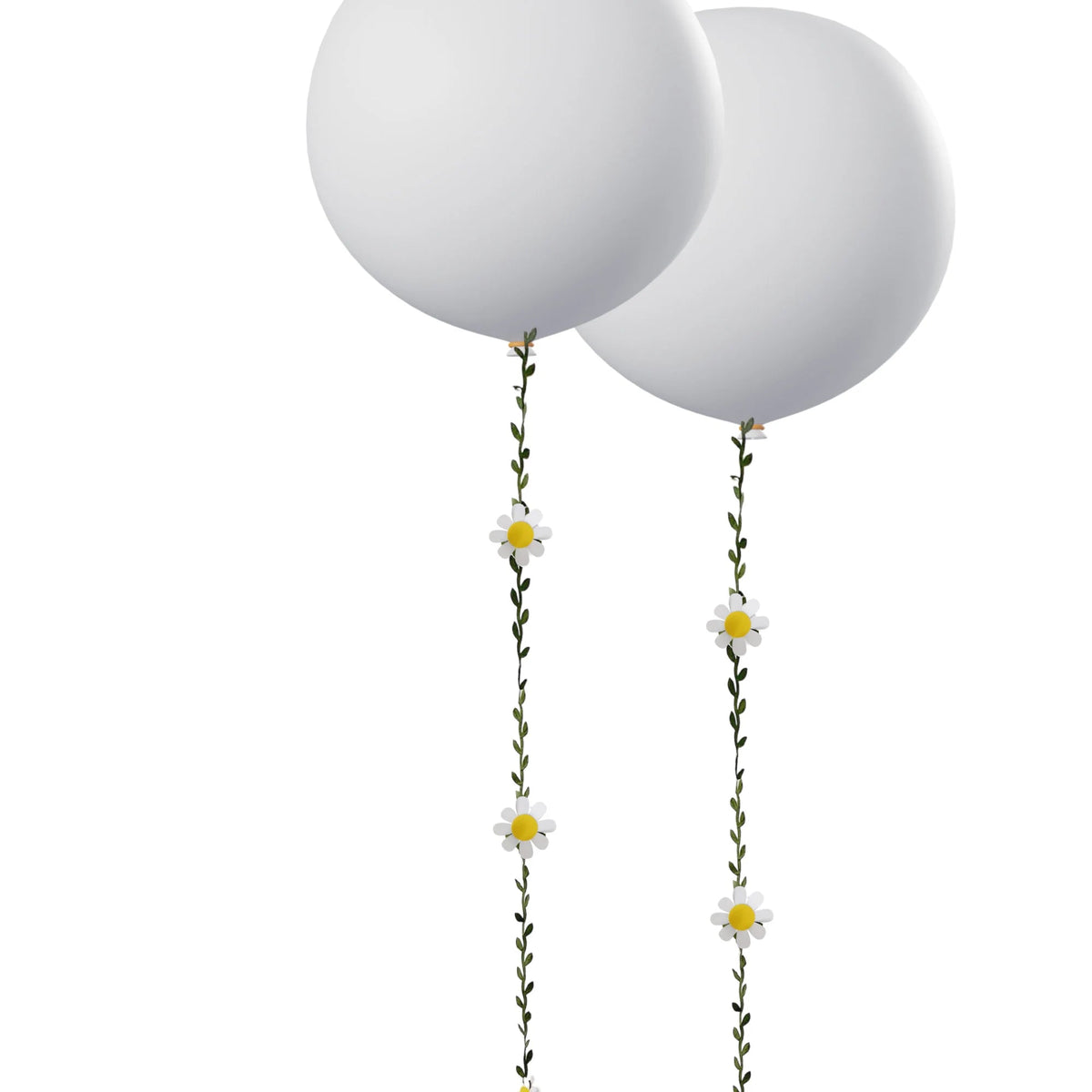 Daisy and Leaves Bunting Garland balloon tails decoration product photo 3