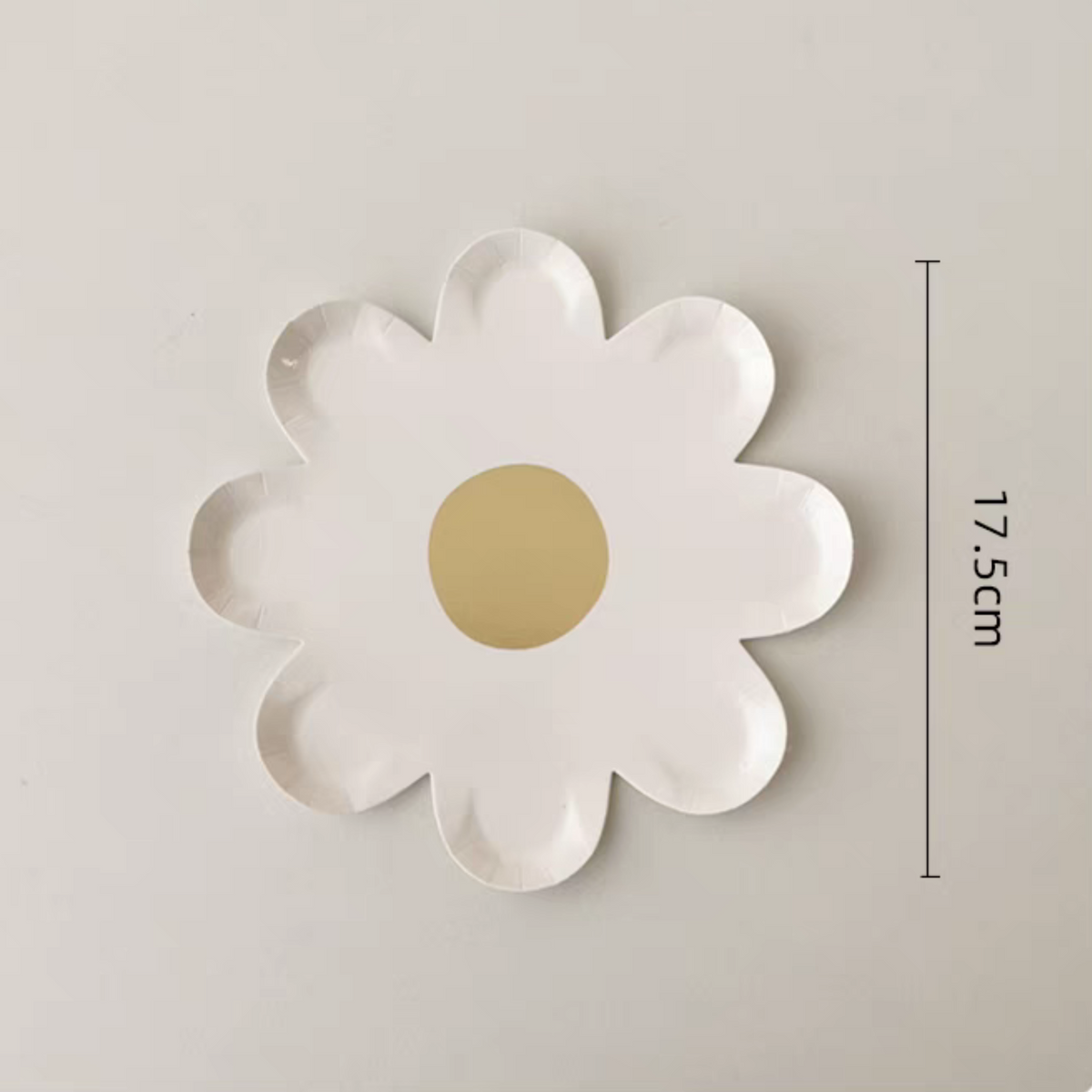 7inch Daisy plates and leaf napkin 8-pack product photo 11