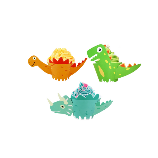Dinosaur Birthday Party Cup cake holder 12-pack product photo