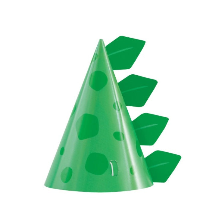 Dinosaur Birthday Party Paper Hats 8-pack product photo 2