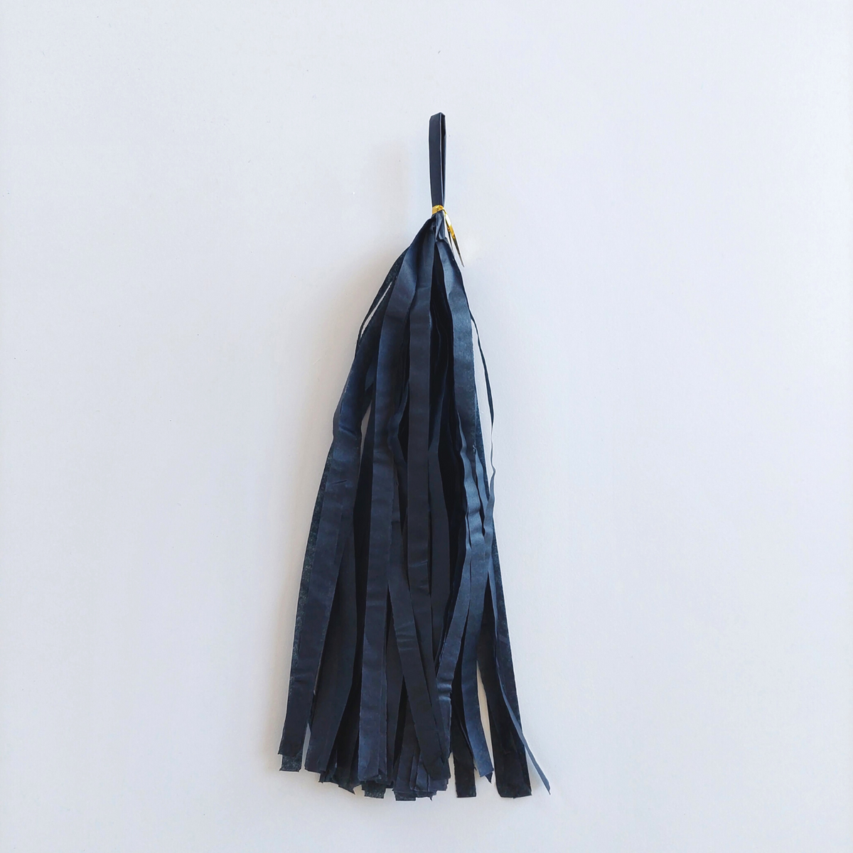 DIY Paper Tassel Garland Gold and Black product photo 2