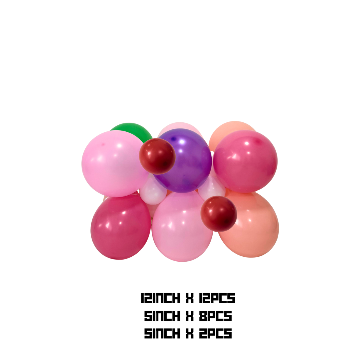 DIY Personalised Minecraft themed party balloon sculpture stack with number product photo 7