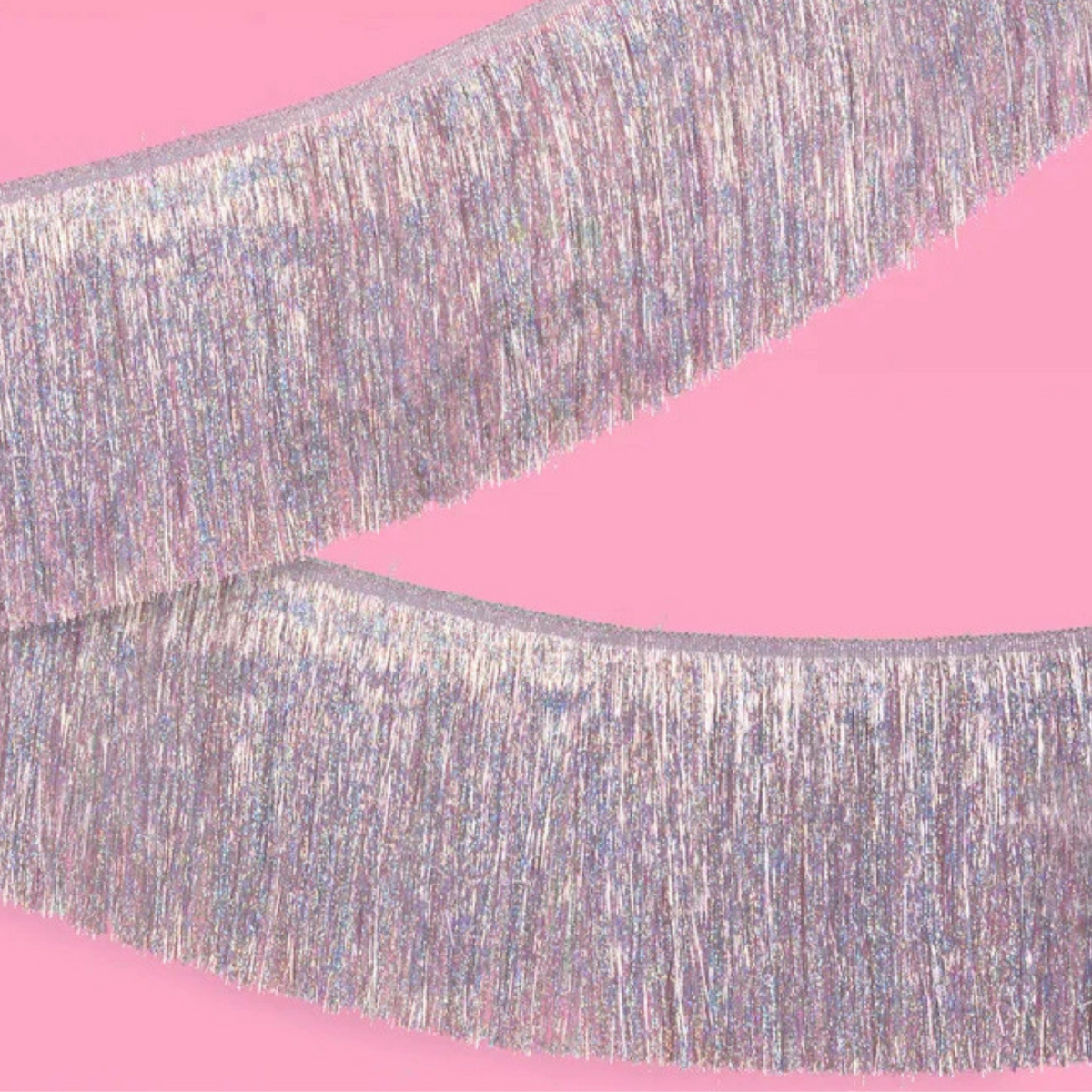 Foil tinsel tassel fringe garland product photo 10