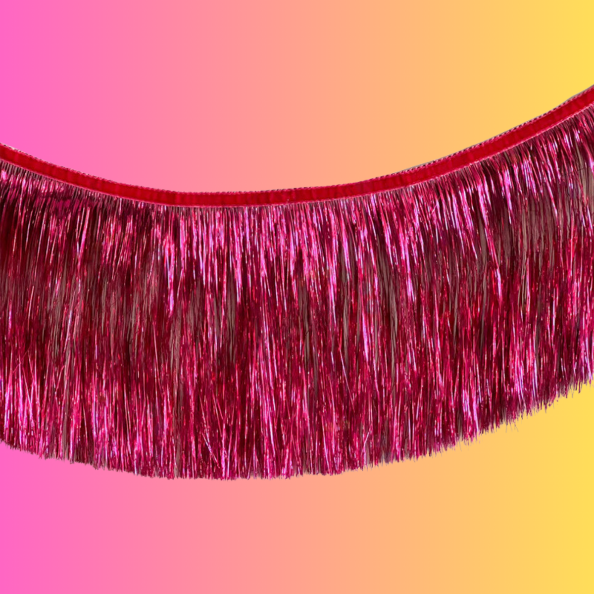 Foil tinsel tassel fringe garland product photo 17