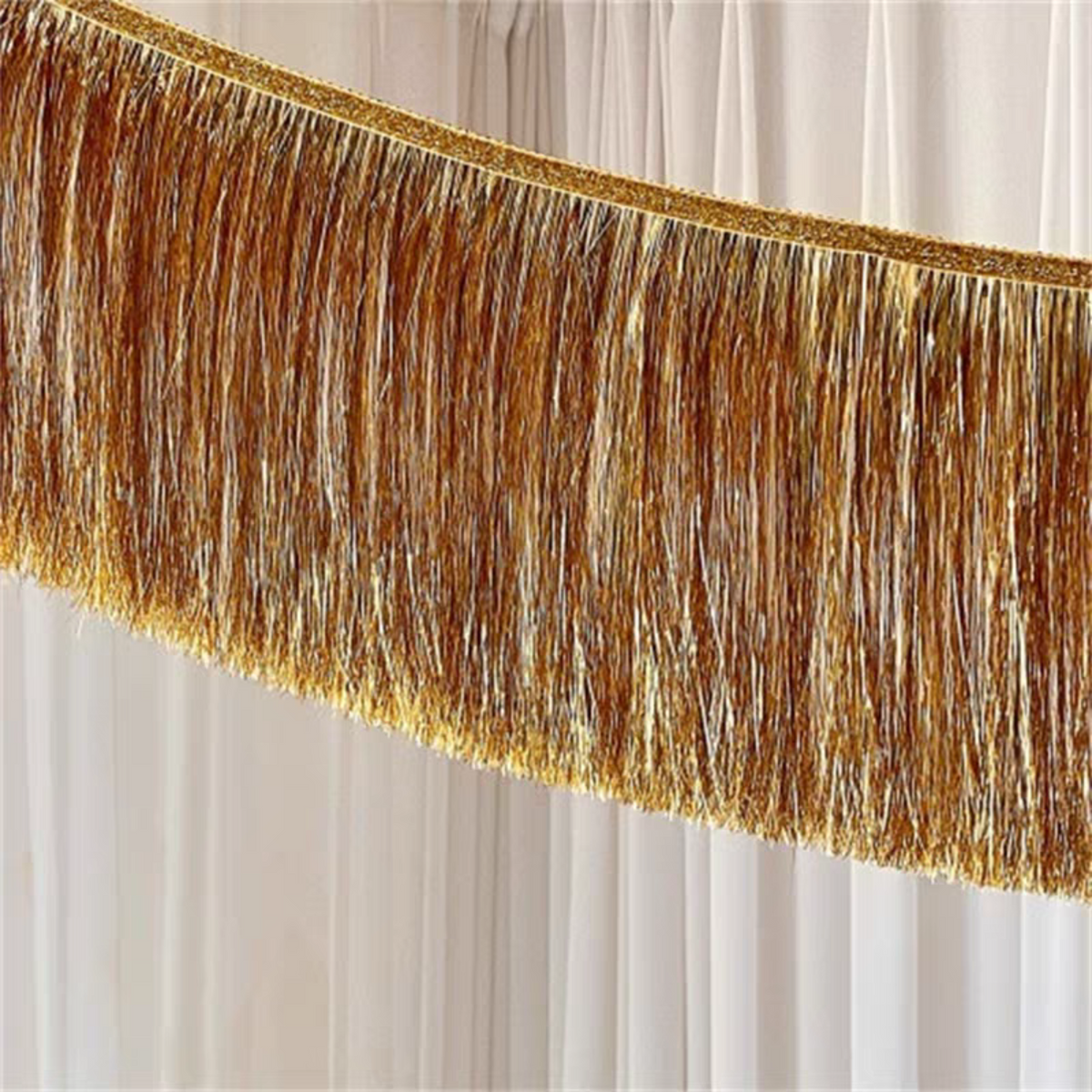 Foil tinsel tassel fringe garland product photo 22