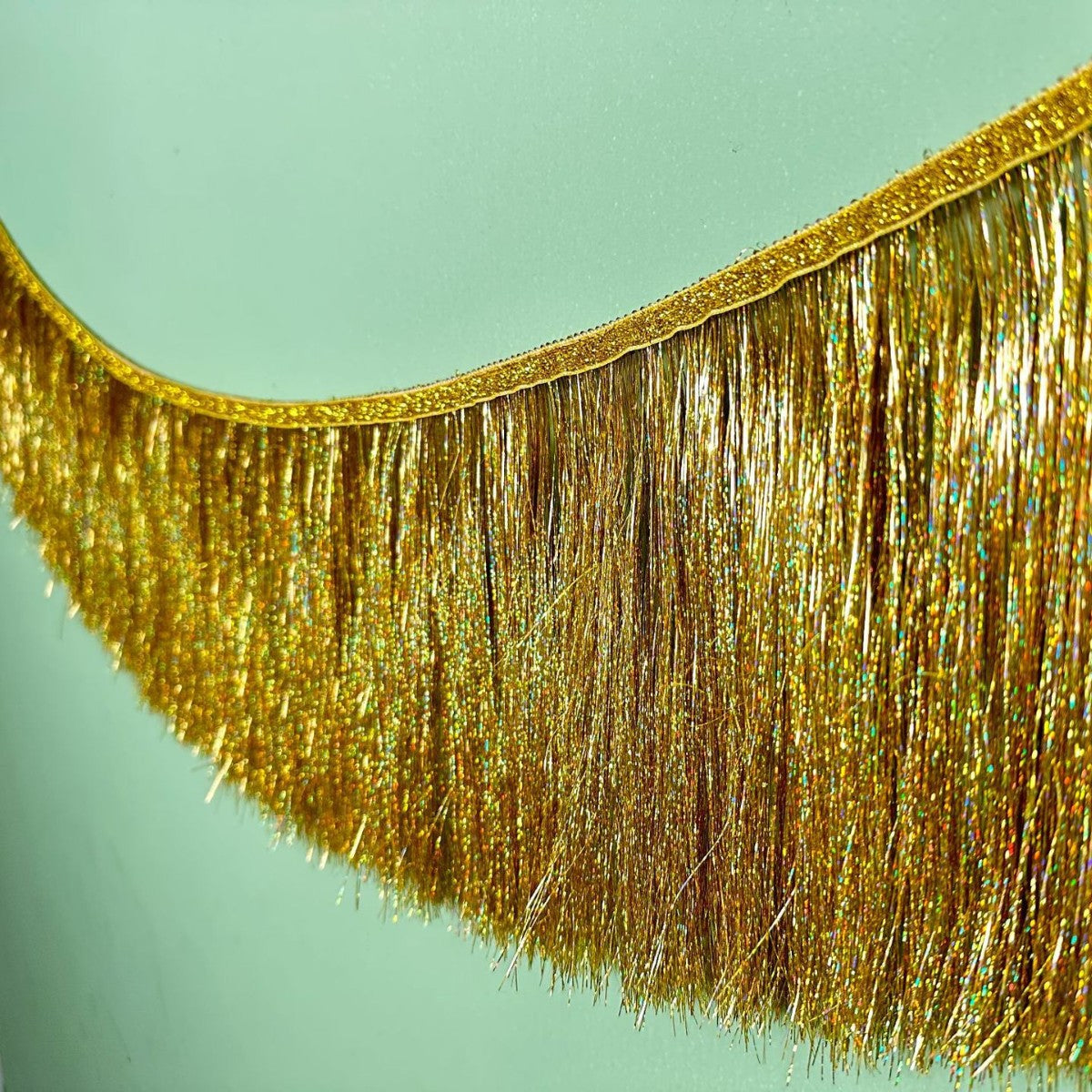 Foil tinsel tassel fringe garland product photo 24