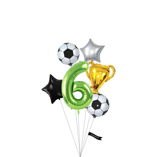 Football Birthday Party Number Balloon Pack product photo