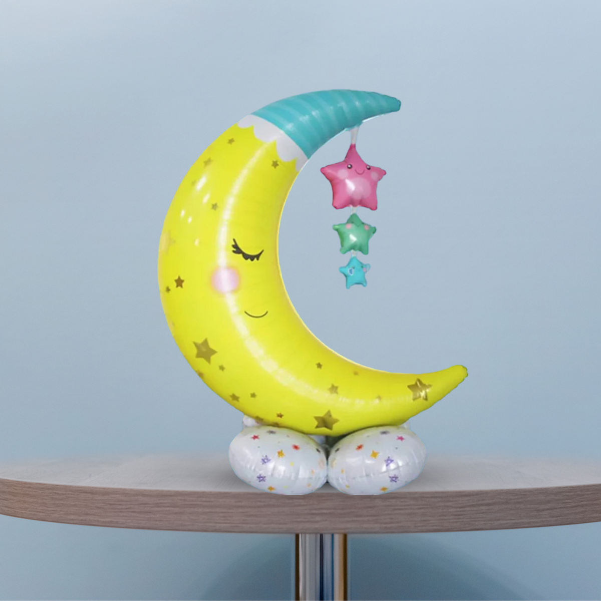 Free standing Giant moon and Stars Balloon decoration product photo 3