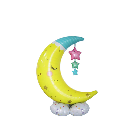 Free standing Giant moon and Stars Balloon decoration product photo