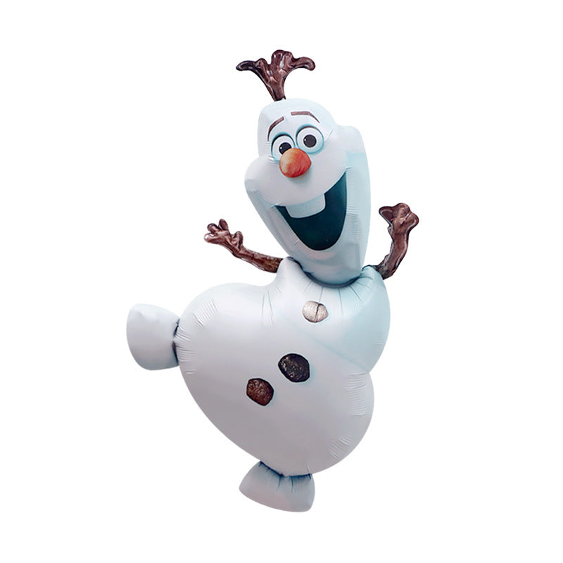 Personalised Frozen Elsa characters standing balloon stack sculpture product photo 16