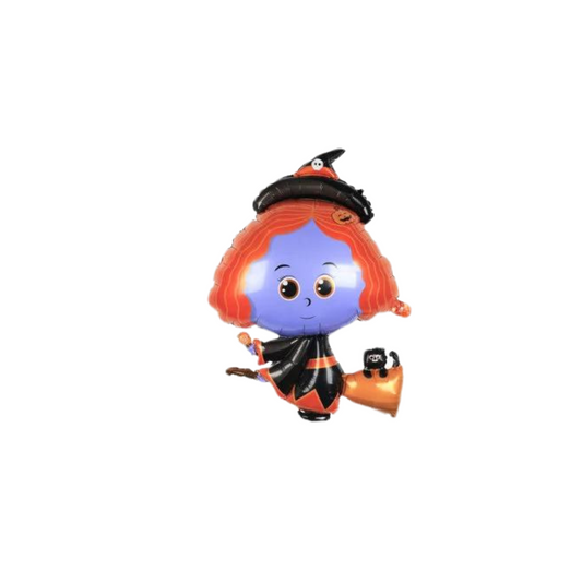 Halloween large ghost pumpkin skeleton witch balloon children adults product photo