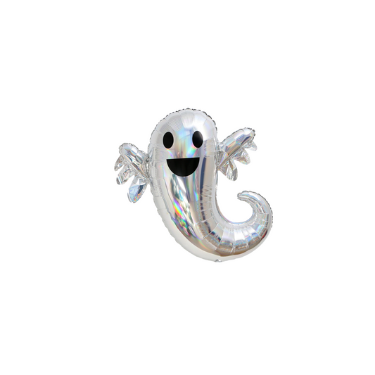 Halloween large ghost silver balloon children adults birthday party home product photo