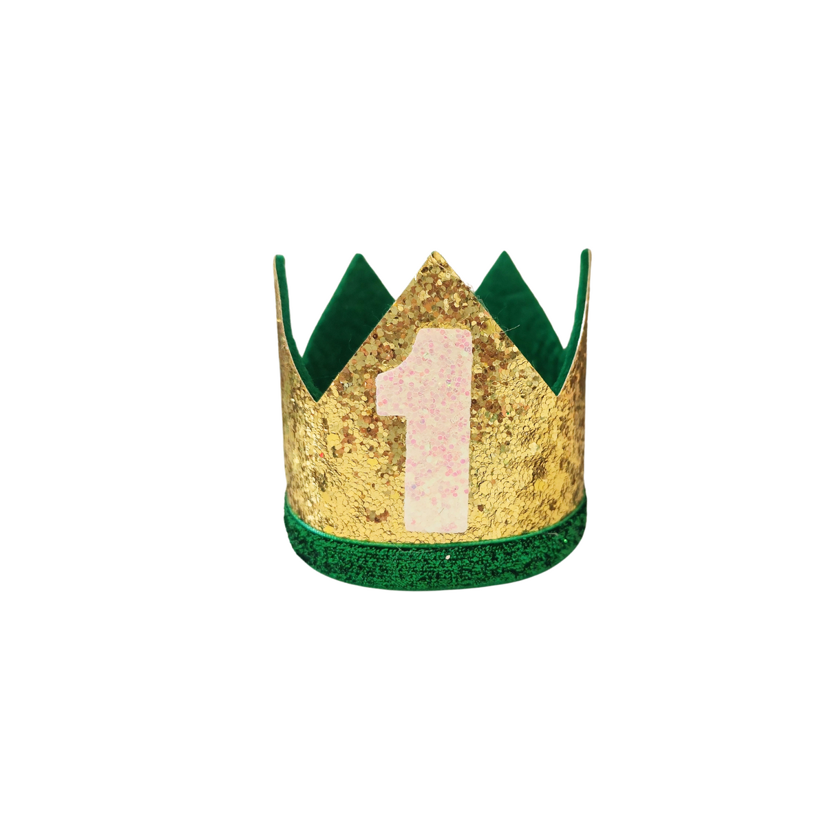 Handmade boys plain Birthday Party Cake Smashing Felt crown Hat product photo 2