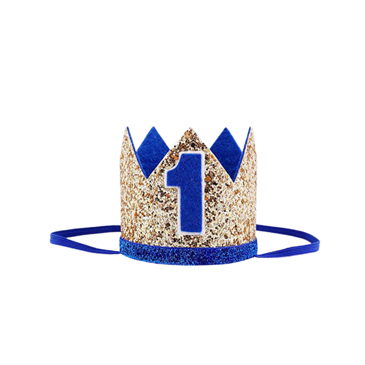 Handmade boys plain Birthday Party Cake Smashing Felt crown Hat product photo 3