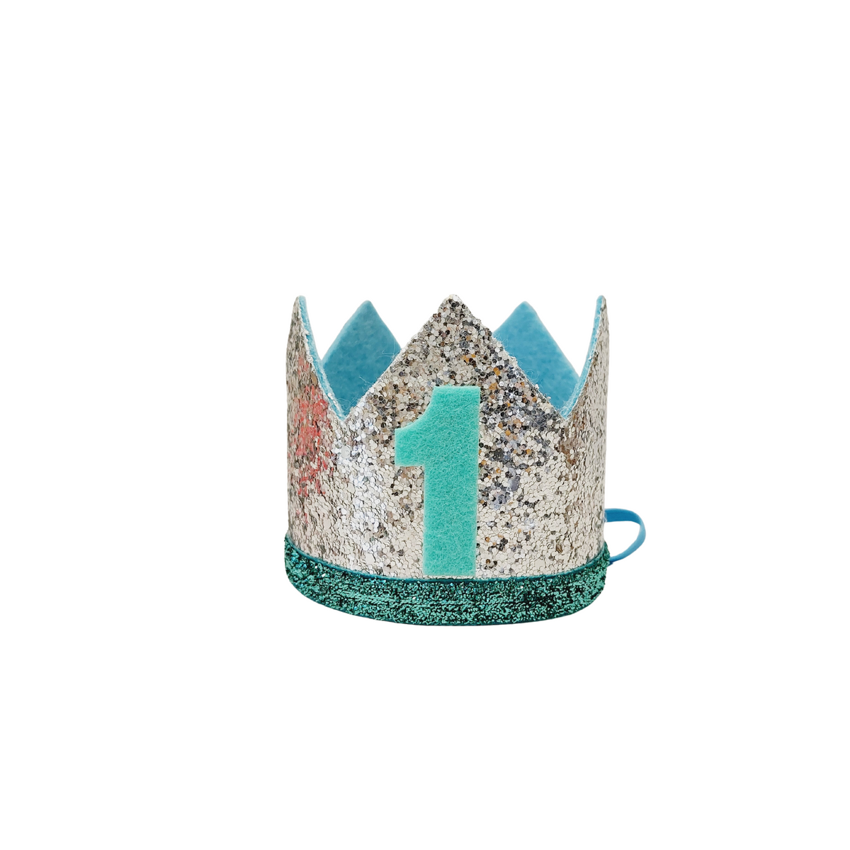 Handmade boys plain Birthday Party Cake Smashing Felt crown Hat product photo 4