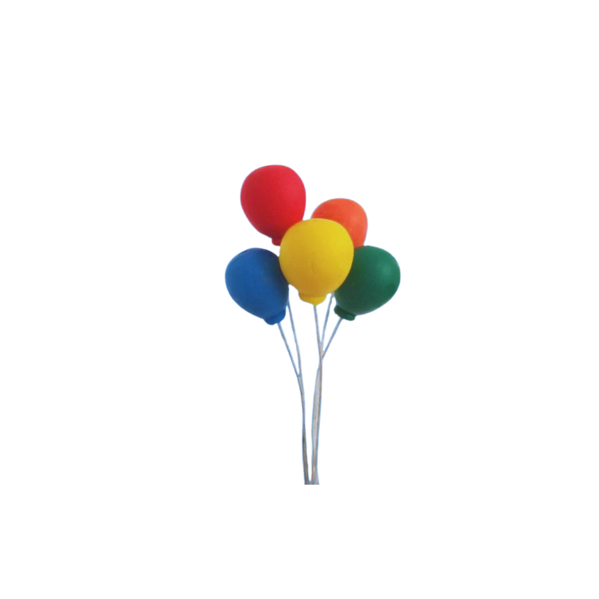 Happy cloud rainbow and balloons cake topper product photo 5