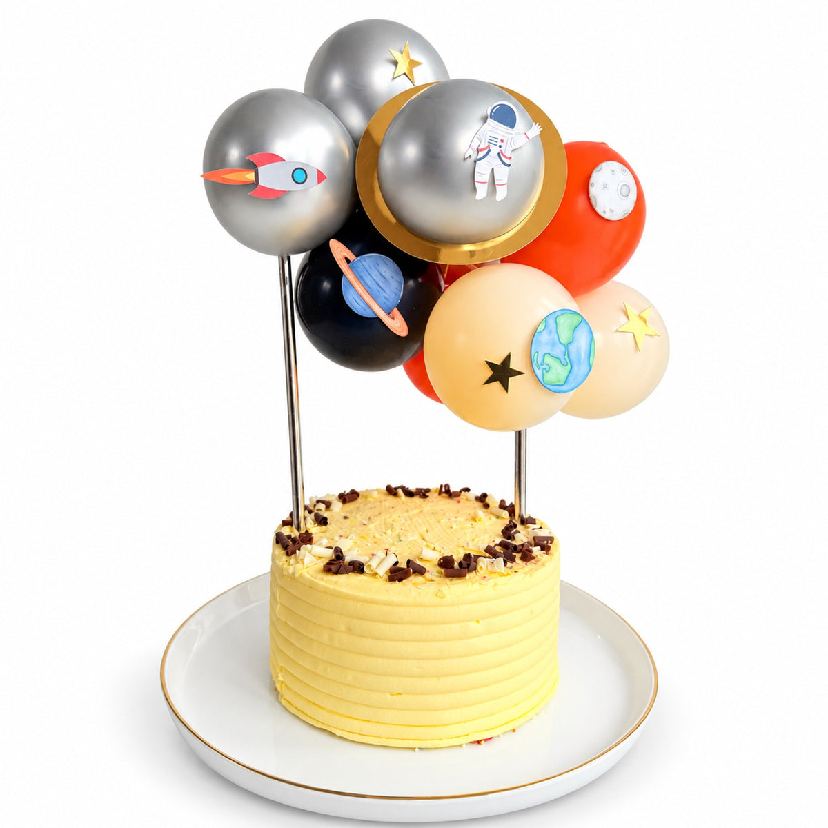 Balloon cake topper