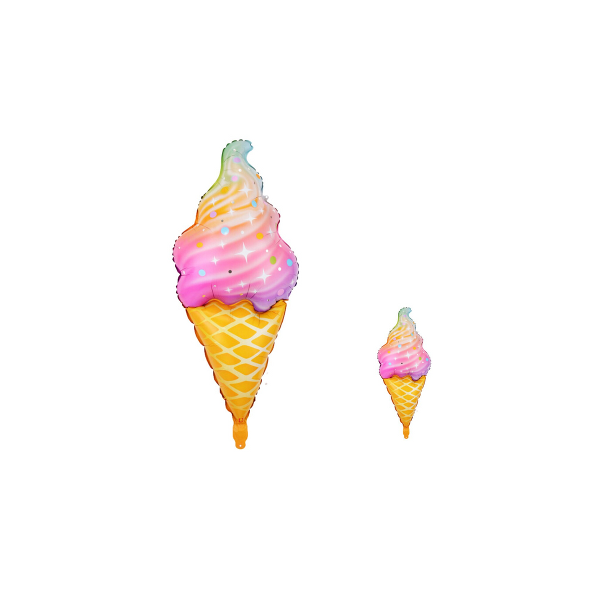 Ice cream girls birthday balloon sculpture bouquet product photo 6