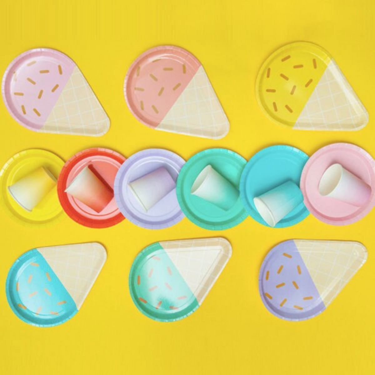 6-pack Ice Cream Paper Plates product photo 4