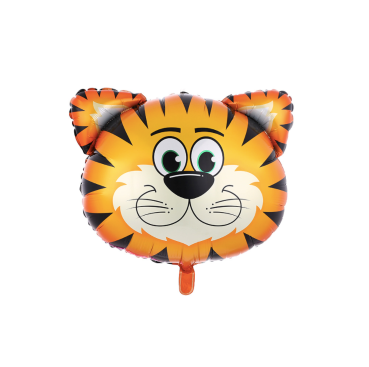 Jungle animal face foil balloons party decoration product photo 13