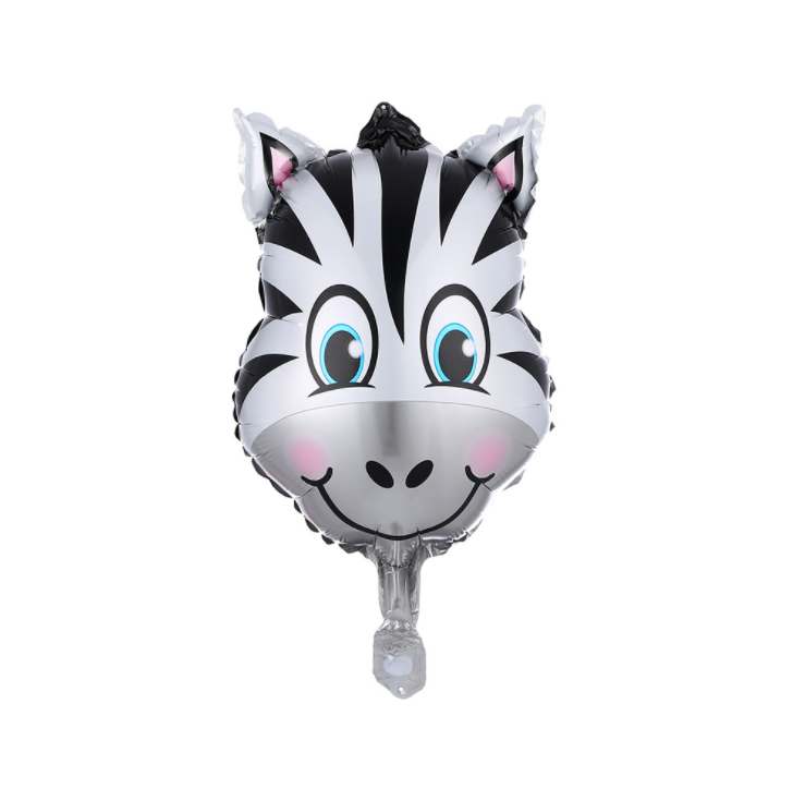 Jungle animal face foil balloons party decoration product photo 16