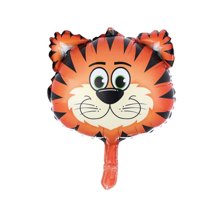 Jungle animal face foil balloons party decoration product photo 19