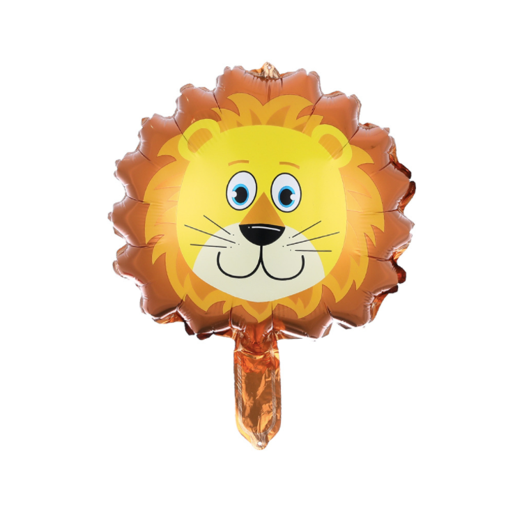 Jungle animal face foil balloons party decoration product photo 20