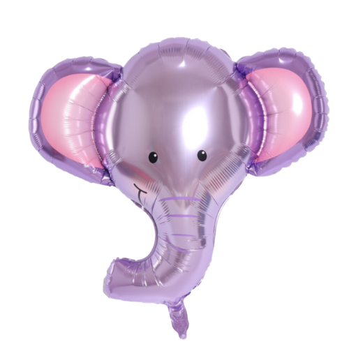 Jungle animal face foil balloons party decoration product photo 3