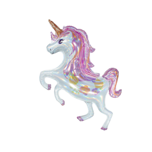 Large pink Unicorn Girls Birthday Party Balloon product photo