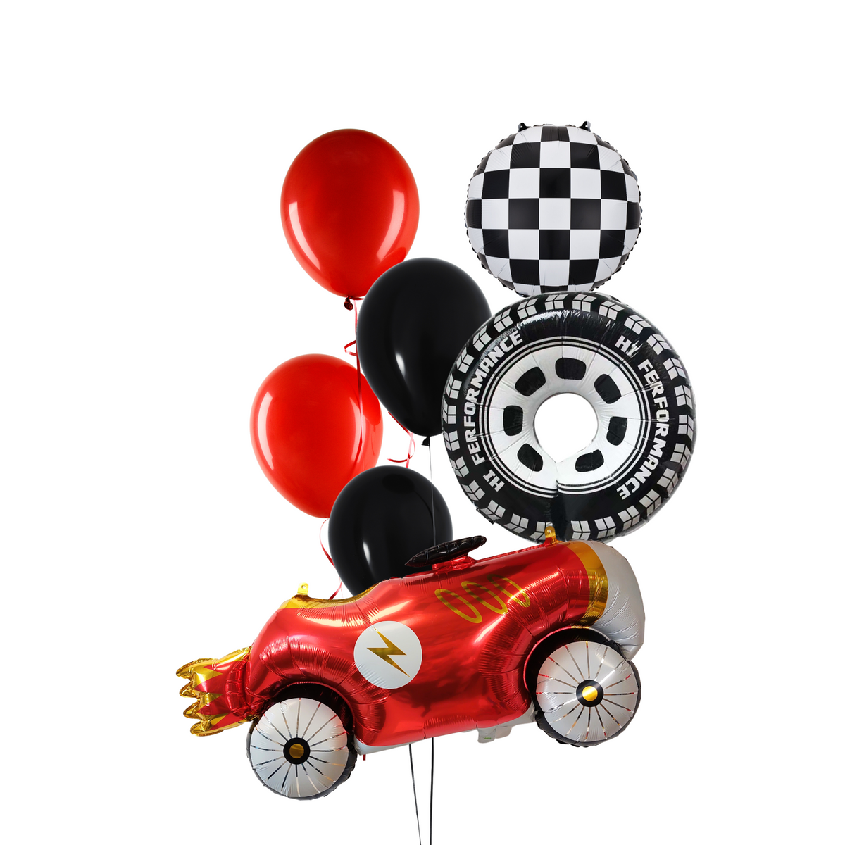 Racing Car Birthday Balloon Bundle product photo 2