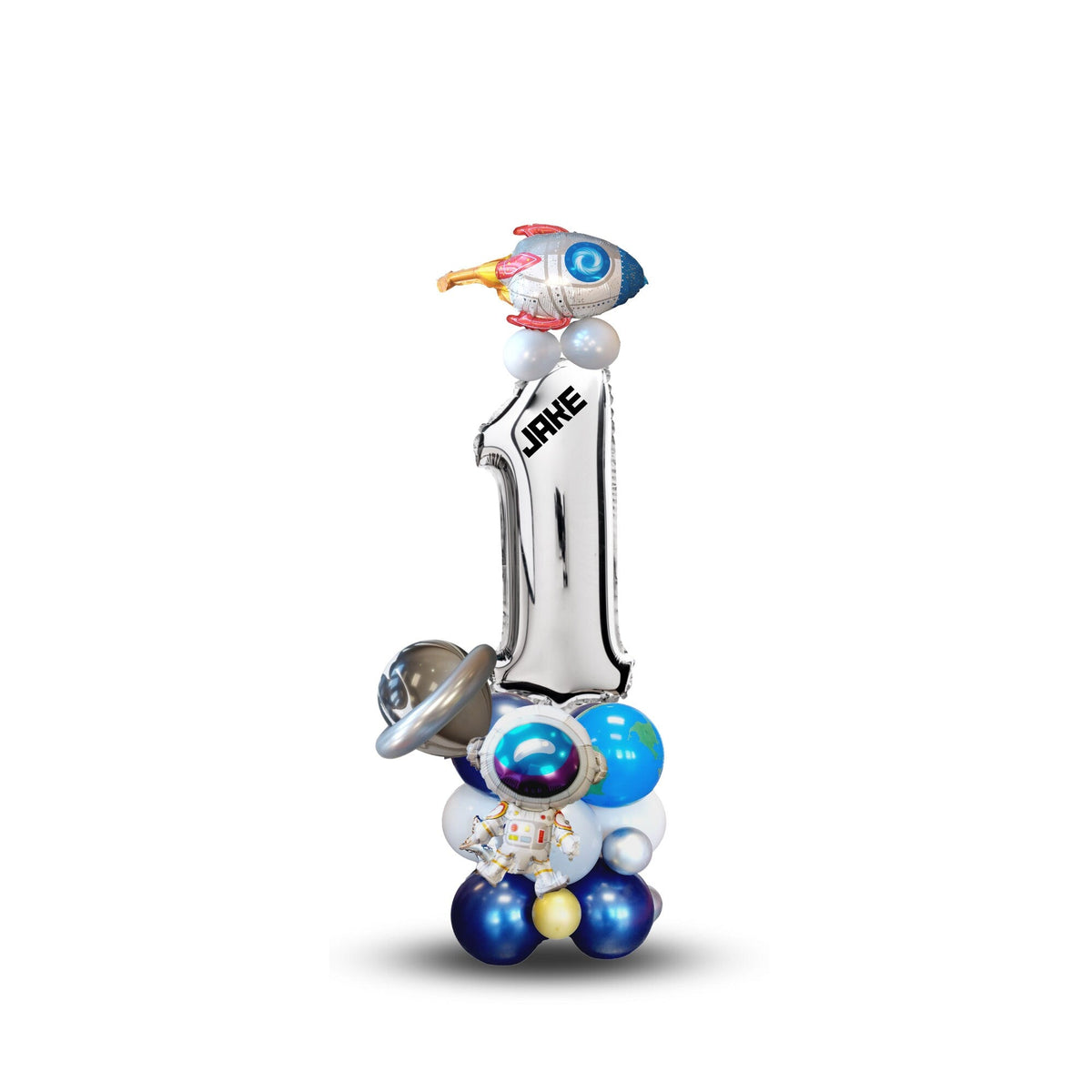 Personalised Outer space blue stars science rocket universe planets boys product photo 6