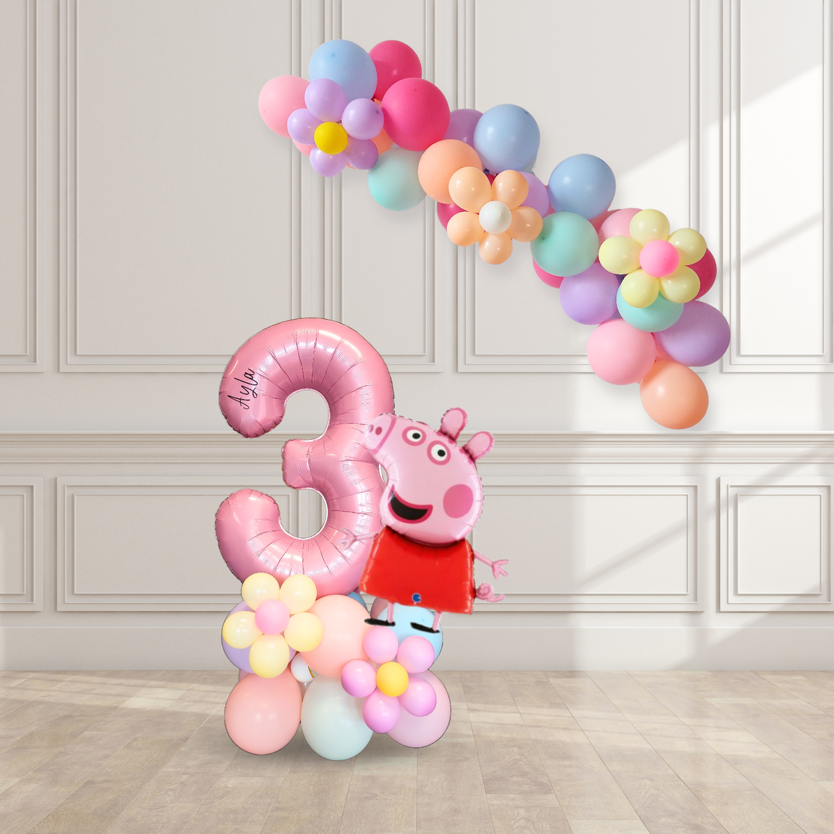 Peppa Pig Flower Balloon Sculpture Kit product photo 9