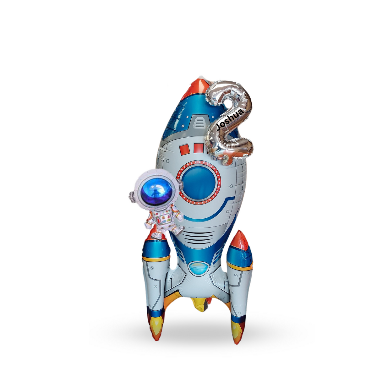 Personalised Big rocket Outer space science universe planets Birthday product photo 2