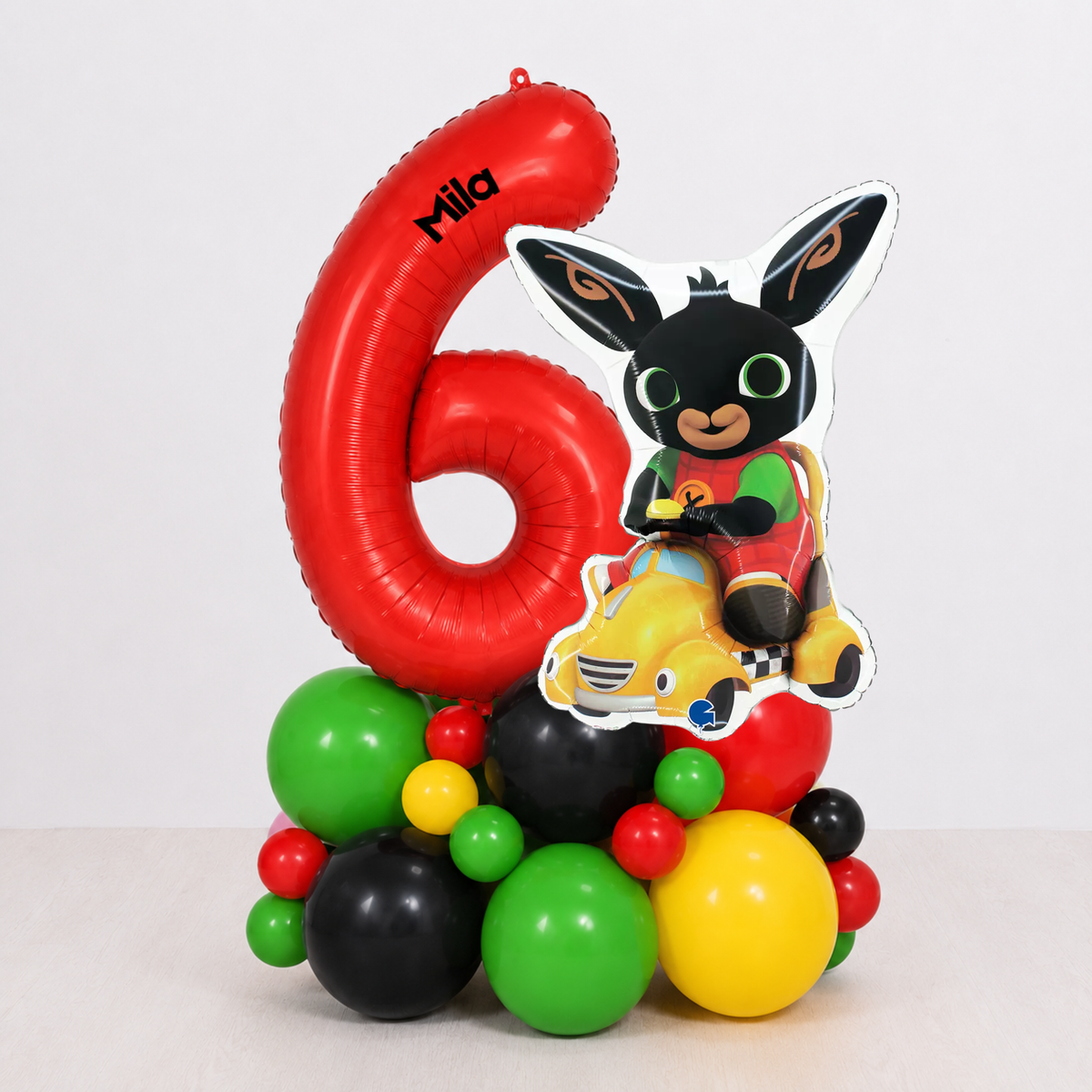 Personalised DIY licensed BING balloon sculpture stack stand product photo