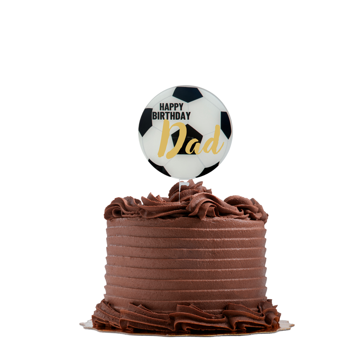 Personalised football Cake Topper personalised number birthday decor product photo 2