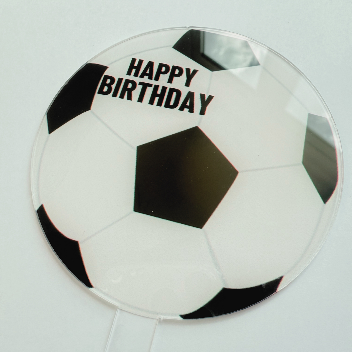 Personalised football Cake Topper personalised number birthday decor product photo 4