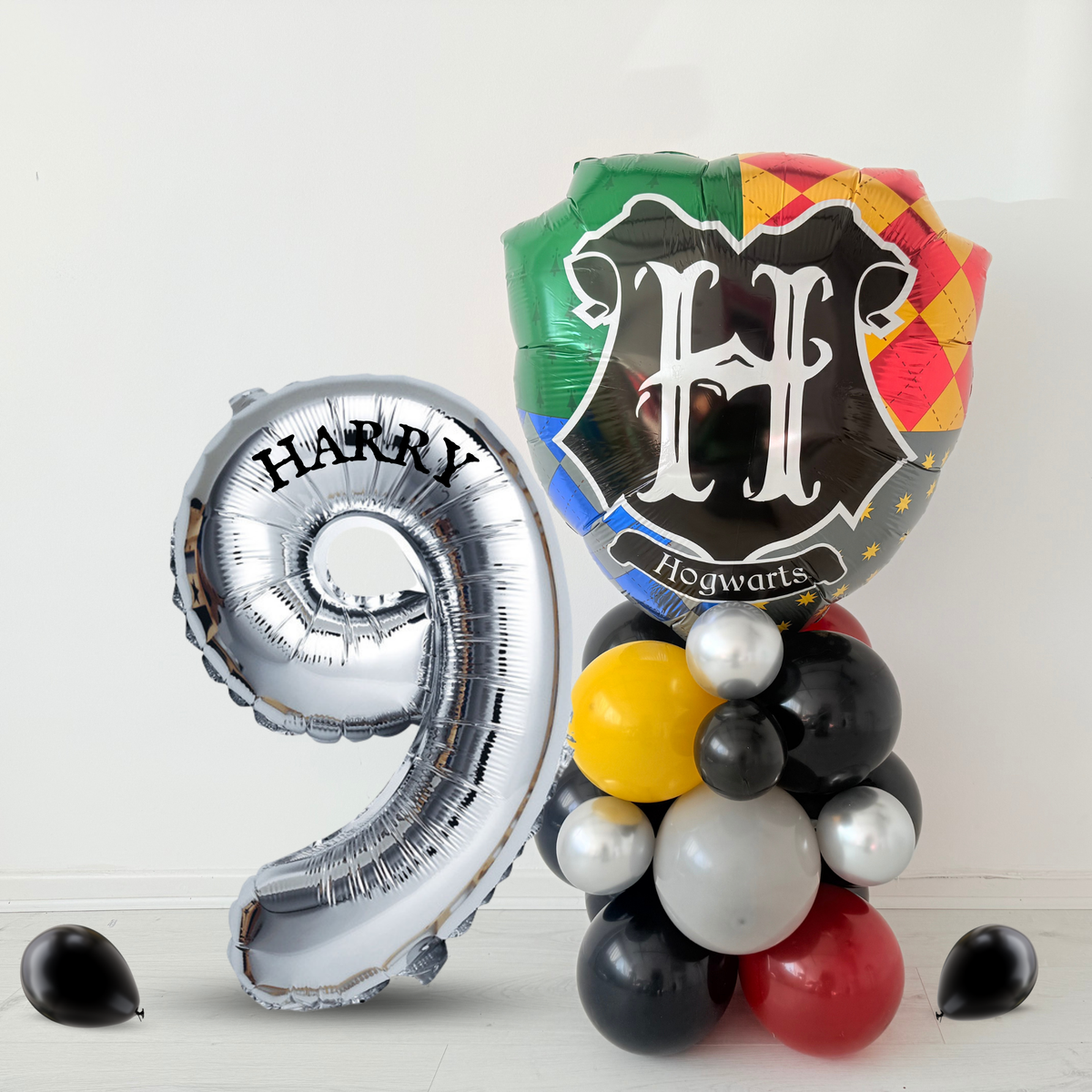 Personalised Harry Potter hogwarts movie Balloon bouquet stand display product photo 3