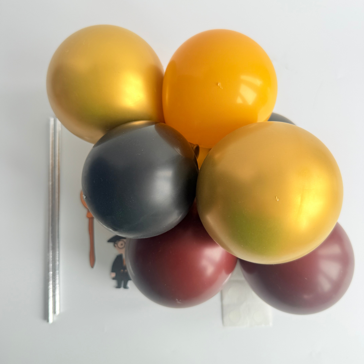 Personalised Harry potter style inspired magic themed balloon cake topper product photo 8