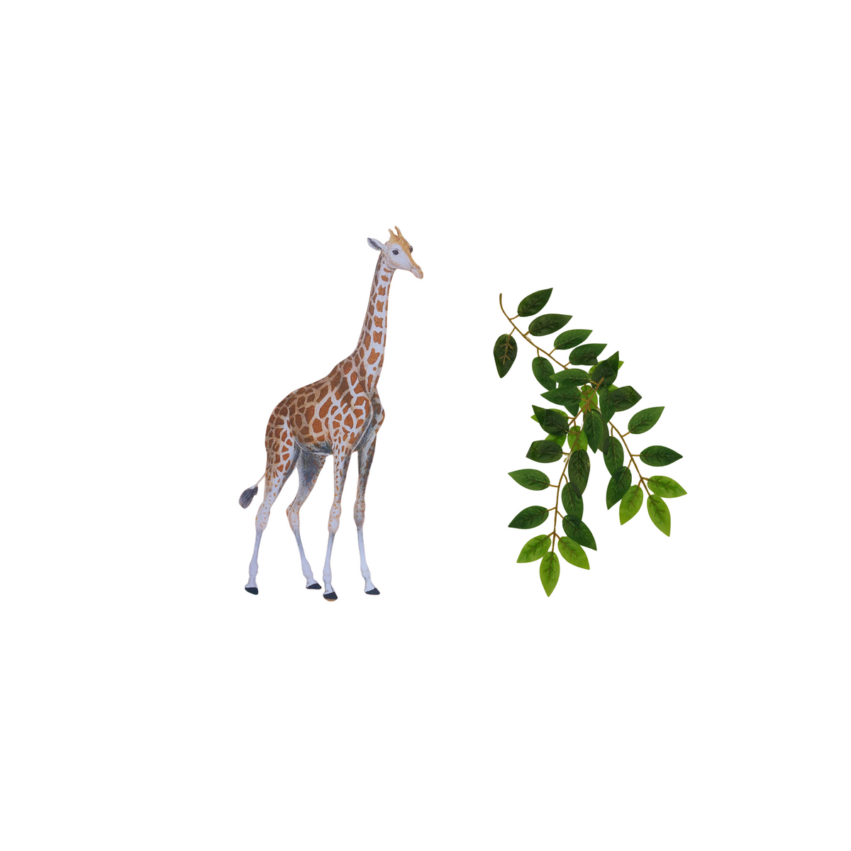 Personalised jungle safari wild animal zoo giraffe balloon stack bouquet product photo 4